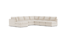 Load image into Gallery viewer, Ciello - Sectional - Sesame - High Angled
