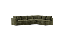 Load image into Gallery viewer, Ciello XL - Sectional - Sage - High Angled
