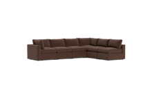 Load image into Gallery viewer, Ciello XL - Sectional - Chocolate - Regular Backrest
