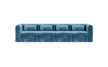 Load image into Gallery viewer, Atmosphere Sleeper Sofa &amp; Sectional - Rounded Backrest - Harbour Blue
