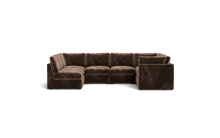 Load image into Gallery viewer, Ciello - Sectional - Espresso - High Angled
