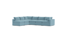 Load image into Gallery viewer, Ciello - Sectional - Aqua - Regular Backrest
