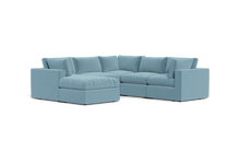 Load image into Gallery viewer, Ciello - Sectional - Aqua - Regular Backrest
