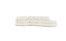Load image into Gallery viewer, Ciello XL - Sectional - Snowdrift - Regular Backrest
