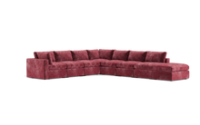 Load image into Gallery viewer, Ciello XL - Sectional - Bordeaux - Regular Backrest
