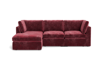 Load image into Gallery viewer, Ciello XL - Sofa - Bordeaux - High Angled
