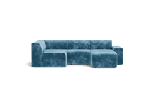 Load image into Gallery viewer, Atmosphere Sleeper Sofa &amp; Sectional - Regular Backrest - Harbour Blue
