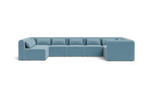 Load image into Gallery viewer, Atmosphere - Sectional - Rounded Backrest - Aqua
