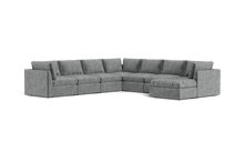 Load image into Gallery viewer, Ciello XL - Sectional - Basalt - High Angled
