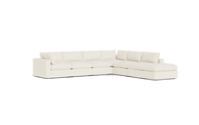 Load image into Gallery viewer, Ciello XL - Sectional - Snowdrift - Regular Backrest
