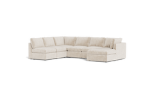 Load image into Gallery viewer, Ciello - Sectional - Sesame - High Angled
