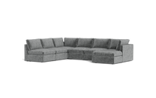 Load image into Gallery viewer, Ciello XL - Sectional - Basalt - High Angled
