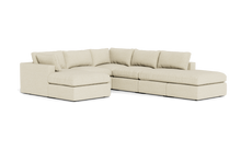 Load image into Gallery viewer, Ciello XL - Sectional - Sunset Beige - Regular Backrest
