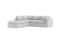 Load image into Gallery viewer, Ciello XL - Sectional - Limestone - Regular Backrest

