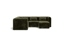 Load image into Gallery viewer, Atmosphere Sleeper Sofa &amp; Sectional - Rounded Backrest - Sage
