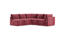 Load image into Gallery viewer, Ciello XL - Sectional - Bordeaux - High Angled
