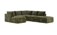 Load image into Gallery viewer, Ciello XL - Sectional - Sage - High Angled
