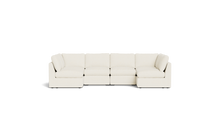 Load image into Gallery viewer, Ciello - Sectional - Snowdrift - High Angled
