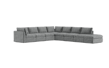 Load image into Gallery viewer, Ciello XL - Sectional - Basalt - High Angled
