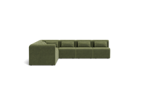 Load image into Gallery viewer, Atmosphere Sleeper Sofa &amp; Sectional - Rounded Backrest - Cypress Green
