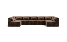 Load image into Gallery viewer, Atmosphere Storage - Sectional - Rounded Backrest - Espresso
