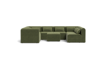 Load image into Gallery viewer, Atmosphere Sleeper Sofa &amp; Sectional - Rounded Backrest - Cypress Green
