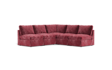 Load image into Gallery viewer, Ciello XL - Sectional - Bordeaux - High Angled
