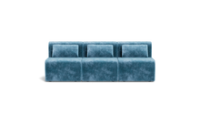 Load image into Gallery viewer, Atmosphere Sleeper Sofa &amp; Sectional - Rounded Backrest - Harbour Blue
