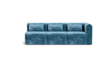 Load image into Gallery viewer, Atmosphere Sleeper Sofa &amp; Sectional - Rounded Backrest - Harbour Blue
