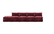 Load image into Gallery viewer, Ciello XL - Sofa - Bordeaux - Regular Backrest
