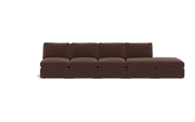 Load image into Gallery viewer, Ciello - Sofa - Chocolate - High Angled
