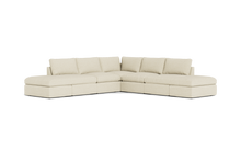Load image into Gallery viewer, Ciello XL - Sectional - Sunset Beige - High Angled
