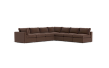 Load image into Gallery viewer, Ciello - Sectional - Chocolate - Regular Backrest
