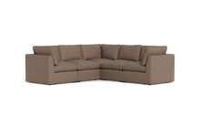 Load image into Gallery viewer, Ciello - Sectional - Mocha - High Angled
