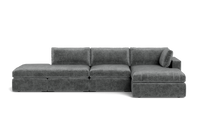 Load image into Gallery viewer, Ciello XL - Sofa - Basalt - Regular Backrest
