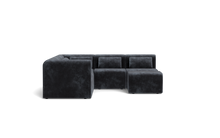 Load image into Gallery viewer, Atmosphere Sleeper Sofa &amp; Sectional - Rounded Backrest - Carbon
