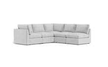 Load image into Gallery viewer, Ciello - Sectional - Limestone - High Angled
