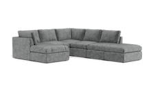 Load image into Gallery viewer, Ciello - Sectional - Basalt - High Angled
