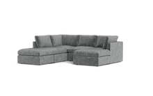 Load image into Gallery viewer, Ciello - Sectional - Basalt - High Angled
