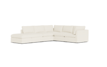 Load image into Gallery viewer, Ciello XL - Sectional - Snowdrift - High Angled
