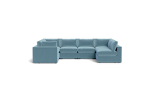 Load image into Gallery viewer, Ciello XL - Sectional - Aqua - Regular Backrest

