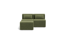 Load image into Gallery viewer, Atmosphere Sleeper Sofa &amp; Sectional - Rounded Backrest - Cypress Green
