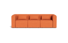 Load image into Gallery viewer, Atmosphere Sleeper Sofa &amp; Sectional - Rounded Backrest - Tangerine

