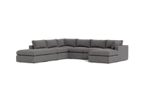 Load image into Gallery viewer, Ciello XL - Sectional - Storm Grey - Regular Backrest
