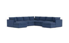 Load image into Gallery viewer, Ciello XL - Sectional - Night Sky - High Angled
