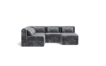 Load image into Gallery viewer, Atmosphere Sleeper Sofa &amp; Sectional - Rounded Backrest - Cobblestone
