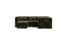 Load image into Gallery viewer, Atmosphere Sleeper Sofa &amp; Sectional - Rounded Backrest - Sage
