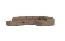 Load image into Gallery viewer, Ciello XL - Sectional - Mocha - High Angled
