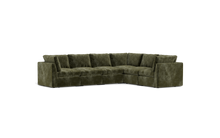 Load image into Gallery viewer, Ciello - Sectional - Sage - High Angled
