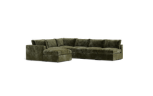 Load image into Gallery viewer, Ciello XL - Sectional - Sage - Regular Backrest
